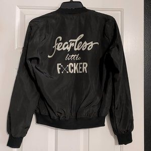 Fearless Little F*cker Bomber Jacket